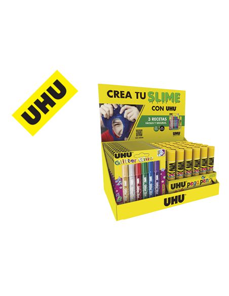 Expositor Sobremesa Uhu Crea Tu Slime 175X325X200 Mm