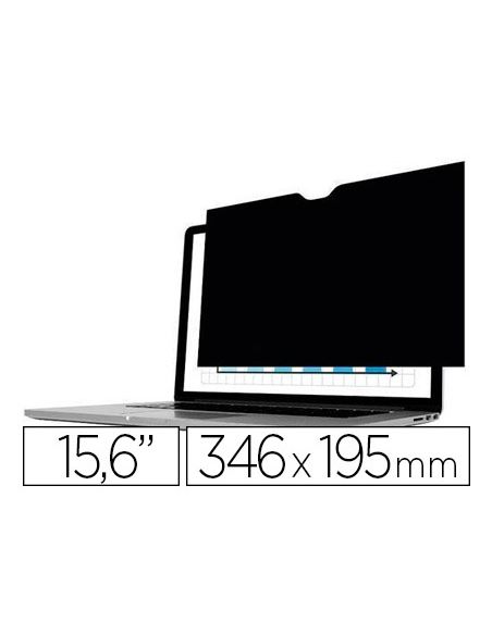 Filtro Para Pantalla Fellowes Privacidad 15.6" Privascreen Panoramico 16:9 346X195 Mm