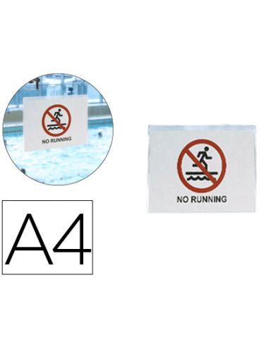 Funda Autoadhesiva Djois Resistente Al Agua Din A4 Pack De 10 Unidades