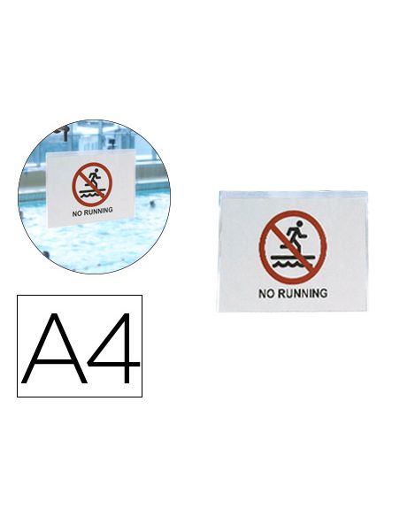 Funda Autoadhesiva Djois Resistente Al Agua Din A4 Pack De 10 Unidades