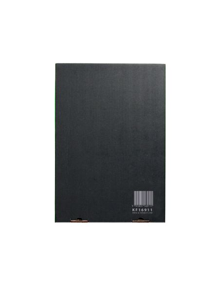 Funda Multitaladro Q-Connect Din A4 80 Mc Piel De Naranja Bolsa De 10 Unidades