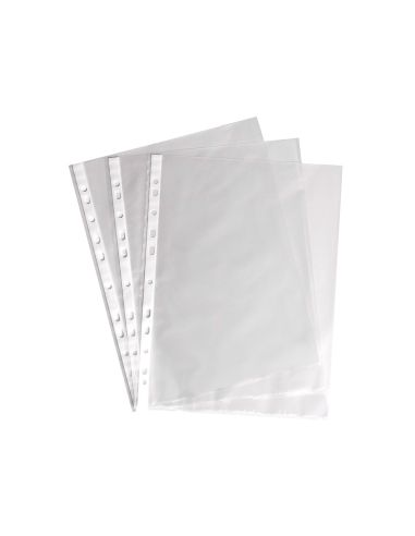 Funda Multitaladro Saro Folio 90 Mc Pvc Cristal Caja De 100 Unidades