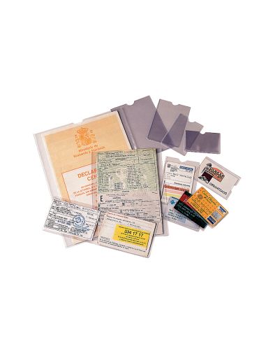 Funda Portadocumento Esselte Transparente Plastico 140 Micras Tamaño 122X172 Mm