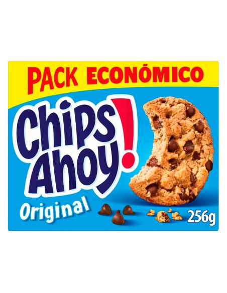 Galleta Chips Ahoy Paquete De 128 Gr Caja De 2 Unidades