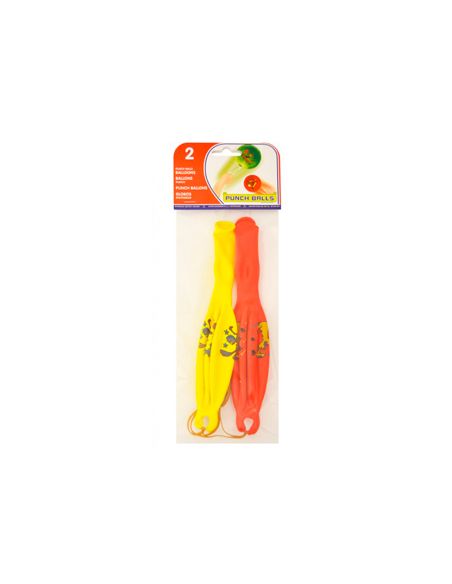Globo 100% Latex Biodegradable Punch Ball Bolsa De 2 Unidades