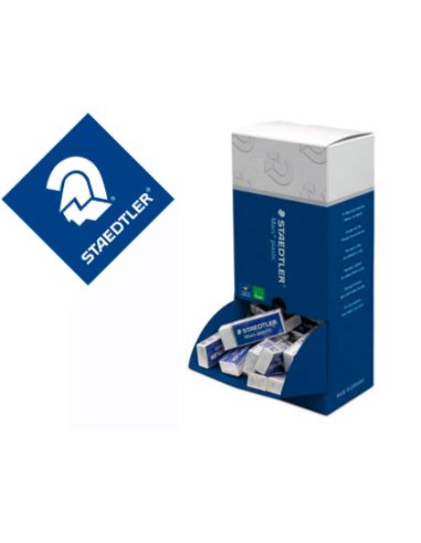 Goma De Borrar Staedtler Mars Plastic 526/50 Expositor De 40 Unidades