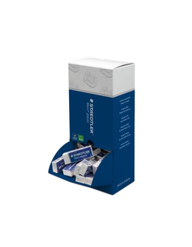 Goma De Borrar Staedtler Mars Plastic 526/50 Expositor De 40 Unidades