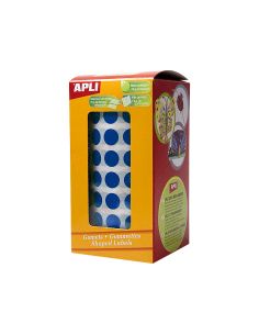 Gomets Autoadhesivos Circulares 10,5Mm Azul Rollo De 5192 Unidades 2