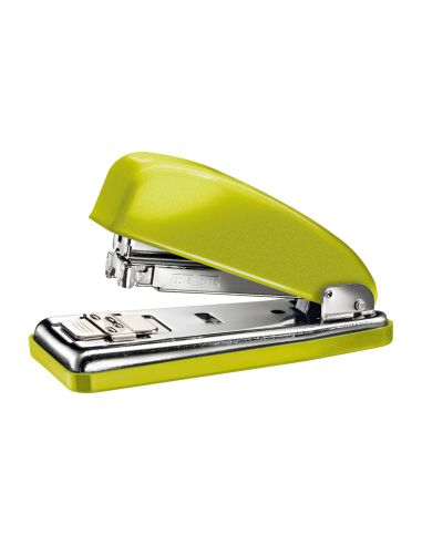 Grapadora Petrus 226 Classic Wow Verde Metalizado Capacidad 30 Hojas En Blister