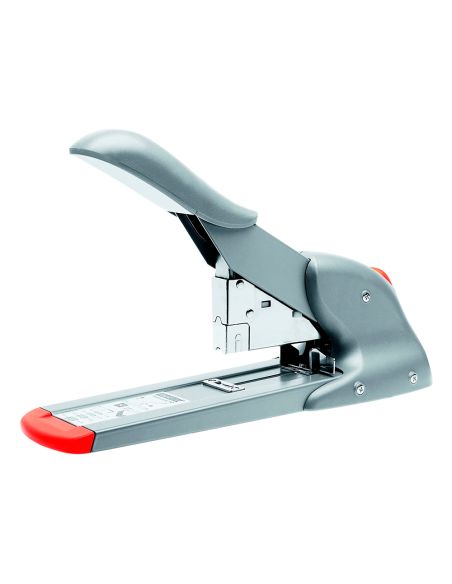 Grapadora Rapid Fashion Hd110 Plata/Naranja Capacidad 110 Hojas Usa Grapas 9/8-14 Y 23/8-15