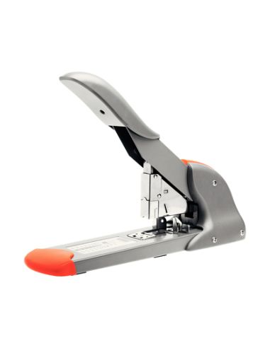 Grapadora Rapid Fashion Hd210 Plata/Naranja Capacidad 210 Hojas Usa Grapas 9/8-24 Y 23/8-24