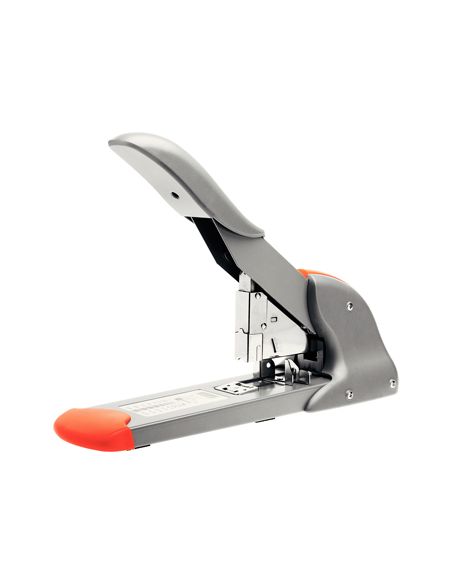 Grapadora Rapid Fashion Hd210 Plata/Naranja Capacidad 210 Hojas Usa Grapas 9/8-24 Y 23/8-24