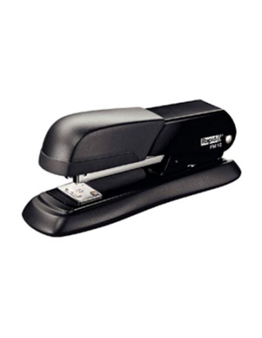 Grapadora Rapid Fm12 Metalica Color Negro Capacidad 25 Hojas Usa Grapas 24/6 Y 26/6