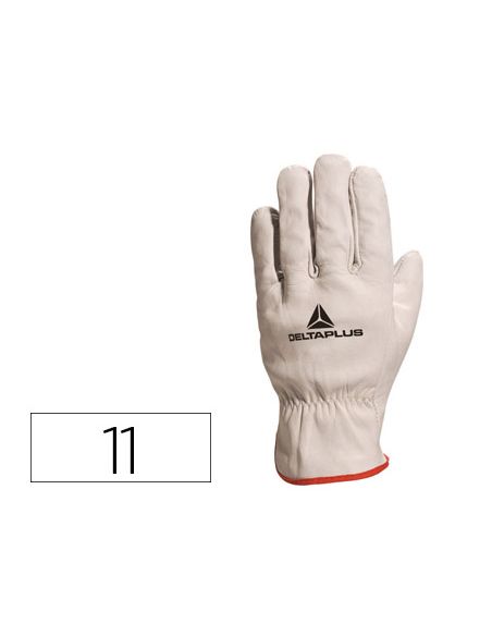 Guantes Deltaplus Piel Vacuno Especial Para Todo Tipo De Trabajos El Mas Vendido Del Mercado Talla 11