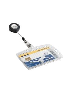 Identificador Con Cordon Extensible Durable Uso Vertical/Horizontal 54X85 Mm 2