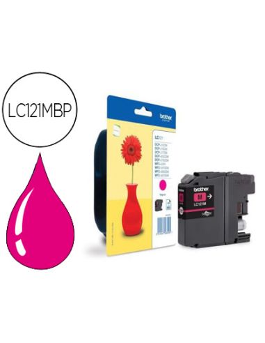 Ink-Jet Brother Dcp-J132W/152W/552Dw/752Dw & Mfc-J470Dw/650Dw/870Dw Magenta -300 Pag