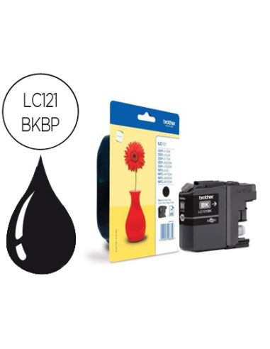 Ink-Jet Brother Dcp-J132W/152W/552Dw/752Dw & Mfc-J470Dw/650Dw/870Dw Negro -300 Pag