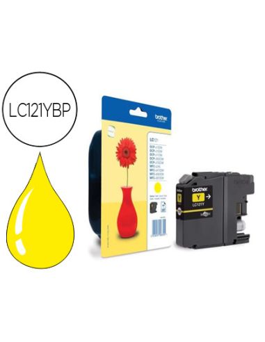 Ink-Jet Brother Dcp-J132W/152W/552Dw/752Dw Mfc-J470Dw/650Dw/870Dw Amarillo -300 Pag