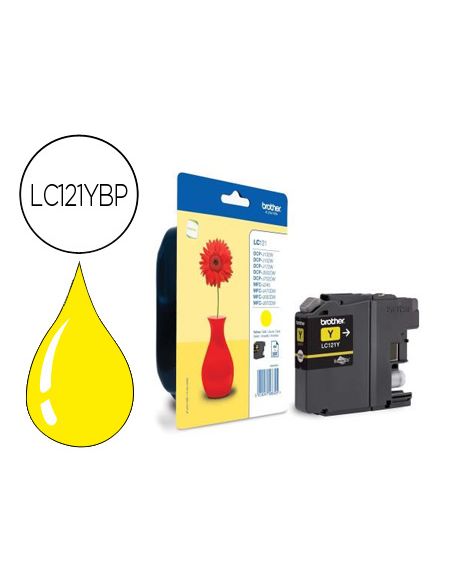 Ink-Jet Brother Dcp-J132W/152W/552Dw/752Dw Mfc-J470Dw/650Dw/870Dw Amarillo -300 Pag