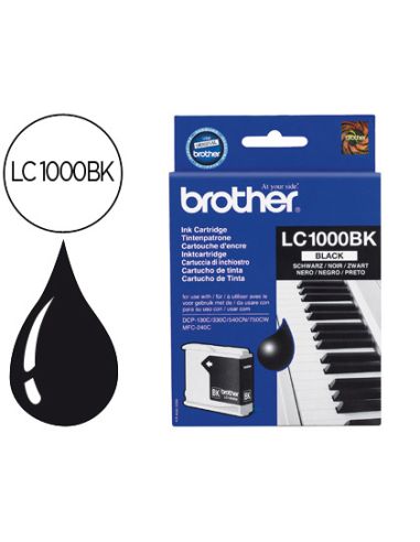 Ink-Jet Brother Lc-1000Bk Negro