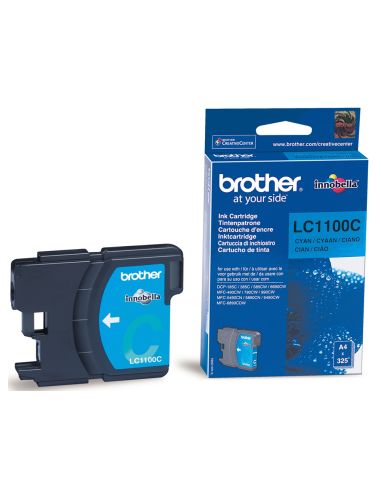Ink-Jet Brother Lc-1100C Cyan 325 Pag