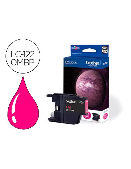 Ink-Jet Brother Lc-1220 Mfc-J430W Dcp-J725W/J925W Magenta 300 Pag