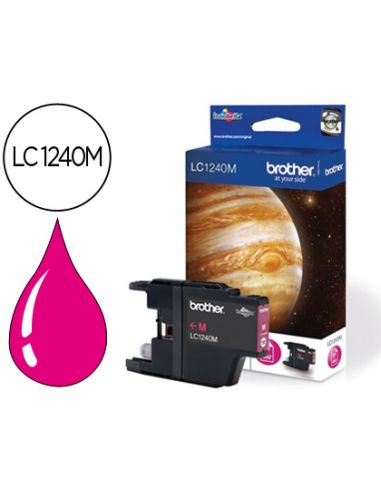 Ink-Jet Brother Lc-1240M Magenta -600Pag- Mfc-J6510Dw Mfc-J6710Dw Mfc-J6910Dw