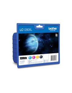 Ink-Jet Brother Lc-1280Xl Pack 4 Colores - Mfc-J6510Dw Mfc-J6710Dw Mfc-J6910Dw 2