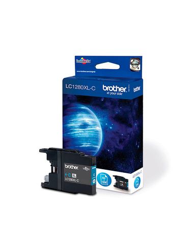 Ink-Jet Brother Lc-1280Xlcbp Cian -1,200Pag- Mfc-J6510Dw Mfc-J6710Dw Mfc-J6910Dw