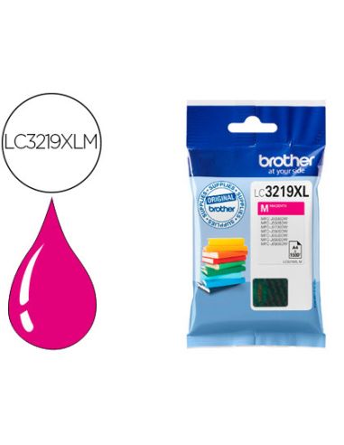 Ink-Jet Brother Lc-3219Xlm Mfc-J6530Dw / Mfc-J6930Dw Magenta 1.500 Pag
