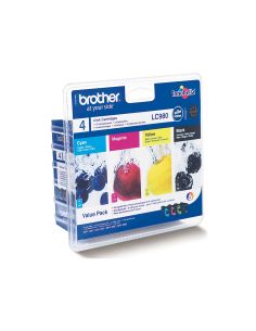 Ink-Jet Brother Lc-980Bk Dcp-145 Dcp-165 Mfc-250 Mfc-290 Negro Magenta Amarillo Cian Pack4 2
