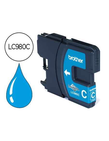 Ink-Jet Brother Lc-980C Dcp-145/Dcp-165/Mfc-250/Mfc- 290 Cian