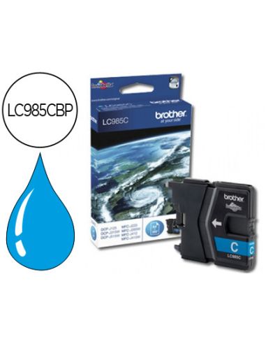 Ink-Jet Brother Lc-985C Cian Dcp-J125/Dcp-J315W Mfc-J265W/Mfc-J410/Mfc-J415W