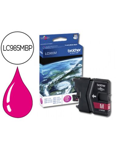 Ink-Jet Brother Lc-985M Magenta Dcp-J125/Dcp-J315W Mfc-J265W/Mfc-J410/Mfc-J415W