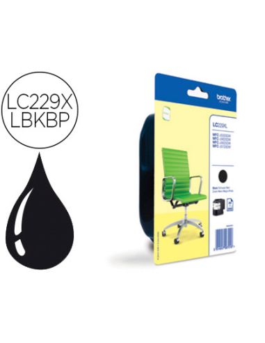 Ink-Jet Brother Lc229Xlbk Mfc-J5320Dw / 5620Dw / 5625Dw / 5720 Dw Negro 2400 Pag