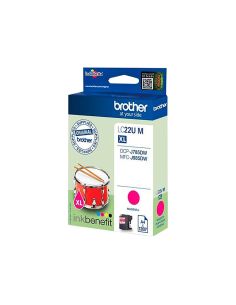 Ink-Jet Brother Lc22Umbp Xl Dcp-J785Dw / Dcp-J785Dwxl / Mfc-J985Dw / Mfc-J985Dw Magenta 1.200 Pag 2