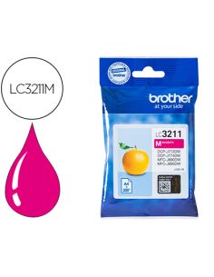 Ink-Jet Brother Lc3211M Dcp-J572 / Dcp-J772 / Dcp-J774 / Mfc-J890 / Mfc-J895 Magenta 200 Pag