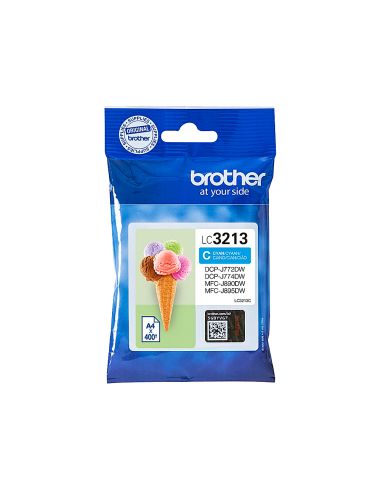 Ink-Jet Brother Lc3213 Dcp-J572 / Dcp-J772 / Dcp-J774 / Mfc-J890 / Mfc-J895 Cian 400 Pag