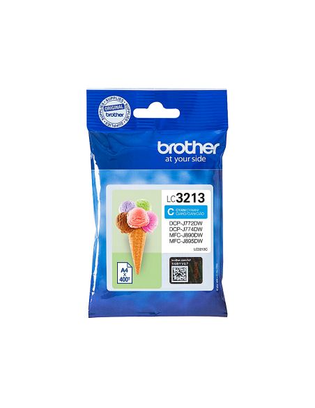 Ink-Jet Brother Lc3213 Dcp-J572 / Dcp-J772 / Dcp-J774 / Mfc-J890 / Mfc-J895 Cian 400 Pag