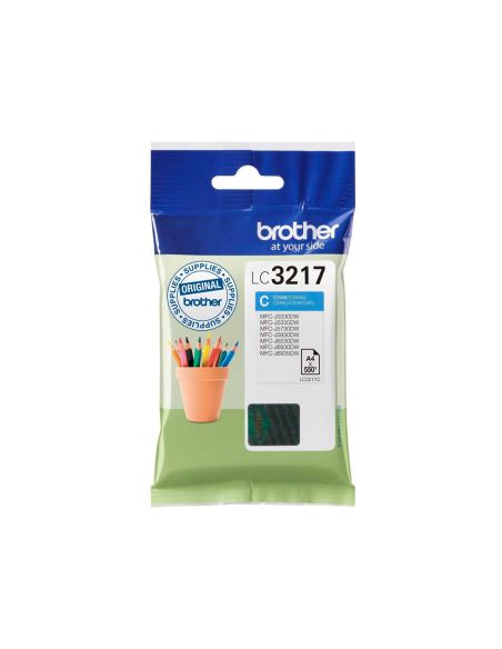 Ink-Jet Brother Lc3217C Mfcj6530 / Mfc-J6935 Cian 550 Paginas