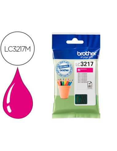 Ink-Jet Brother Lc3217M Mfcj6530 / Mfcj6935 Magenta 550 Paginas