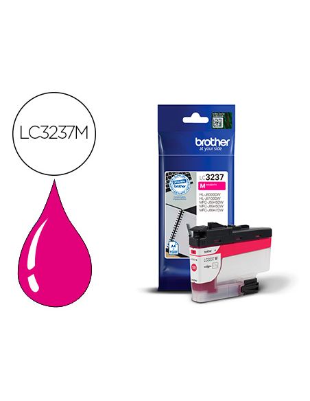 Ink-Jet Brother Lc3237 Hl-J6000Dw / Hl-J6100Dw / Mfc-J5945Dw / Mfc-J6945Dw / Mfc-J6947Dw 1500 Pag Magenta