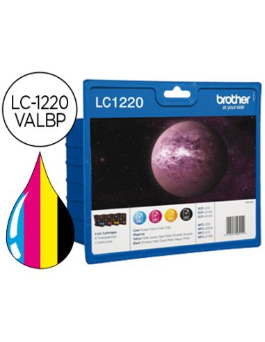 Ink-Jet Brother Mfc-J430W Dcp-J725W/J925W Pack 4 Colores