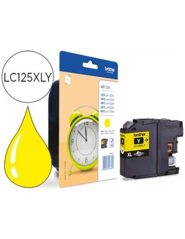 Ink-Jet Brother Mfc-J4410Dw/4510 Dw Amarillo Alta Capacidad 1200 Pag