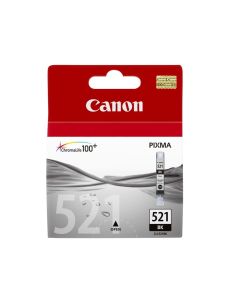 Ink-Jet Canon Cli-521Bk Negro Pixma Mp620/630/980 Ip3600/4600 2