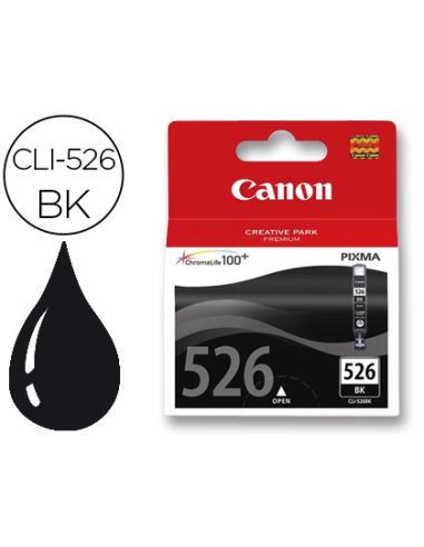 Ink-Jet Canon Cli-526 Bk Negro