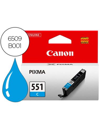 Ink-Jet Canon Cli-551 Mg5450 / Ip7250 / Mg6350 Cian