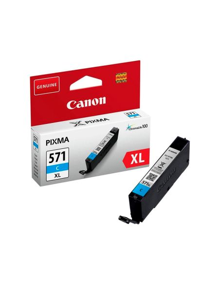 Ink-Jet Canon Cli-571Xl Pixma Mg6852 / Ts6050 / Ts8050 Cian 500 Pag