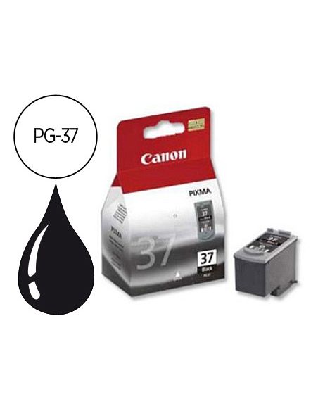Ink-Jet Canon Ip1800/2500 Negro Pg-37