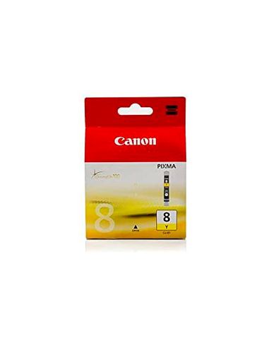 Ink-Jet Canon Ip3300 4200 4300 5200 5200R 5300 6600D 6700D Mp500 530 600 800 810 Ix4000 Ix5000 Pro9000-Amarillo Cli-8